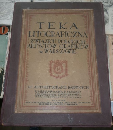 Teka ZPAG w Warszawie - 1921 rok , opis
